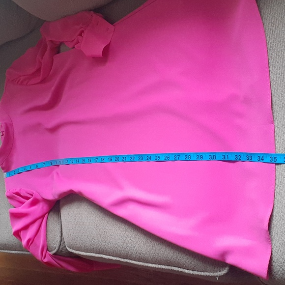 Riley & Rae Pink A-line Mock Neck Dress - Picture 6 of 9